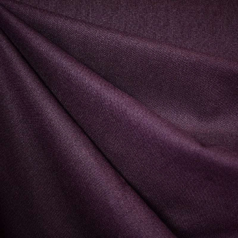 Brussels Washer Linen Blend Solid Aubergine