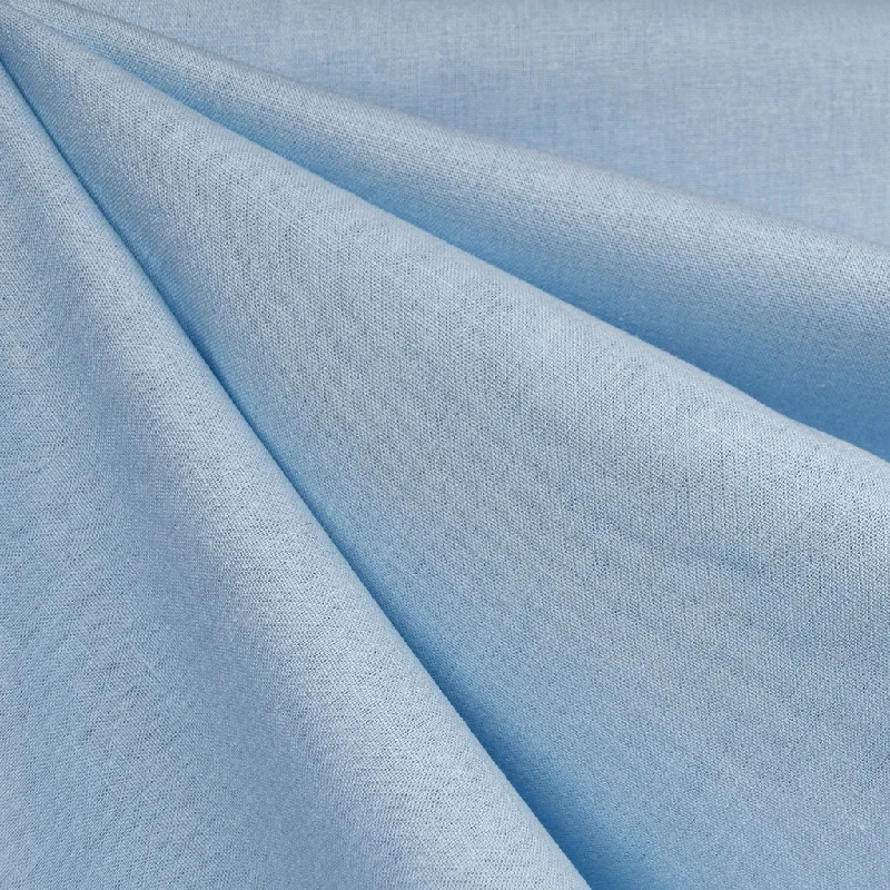 Brussels Washer Linen Blend Solid Sky Blue