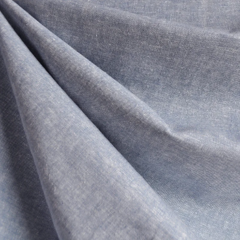 Brussels Washer Yarn Dye Linen Blend Chambray