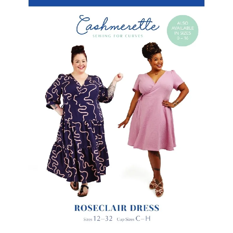 Cashmerette Sewing Patterns Roseclair Dress