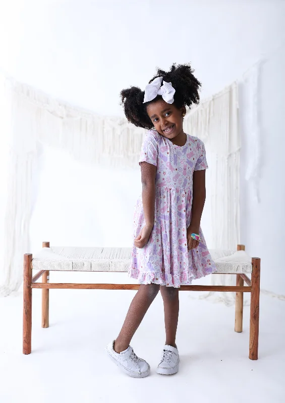 COTTON TAIL CUTIE DREAM RUFFLE DRESS