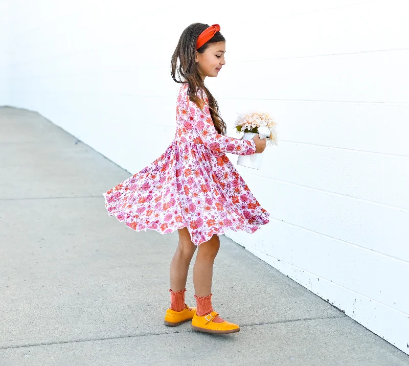 DAISY GARDEN DREAM RUFFLE DRESS