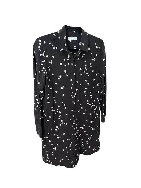 Equipment Femme grey dress with stars M