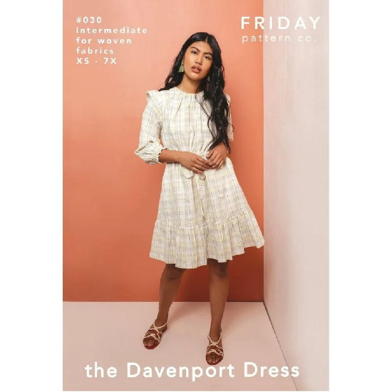 Friday Pattern Co. Davenport Dress