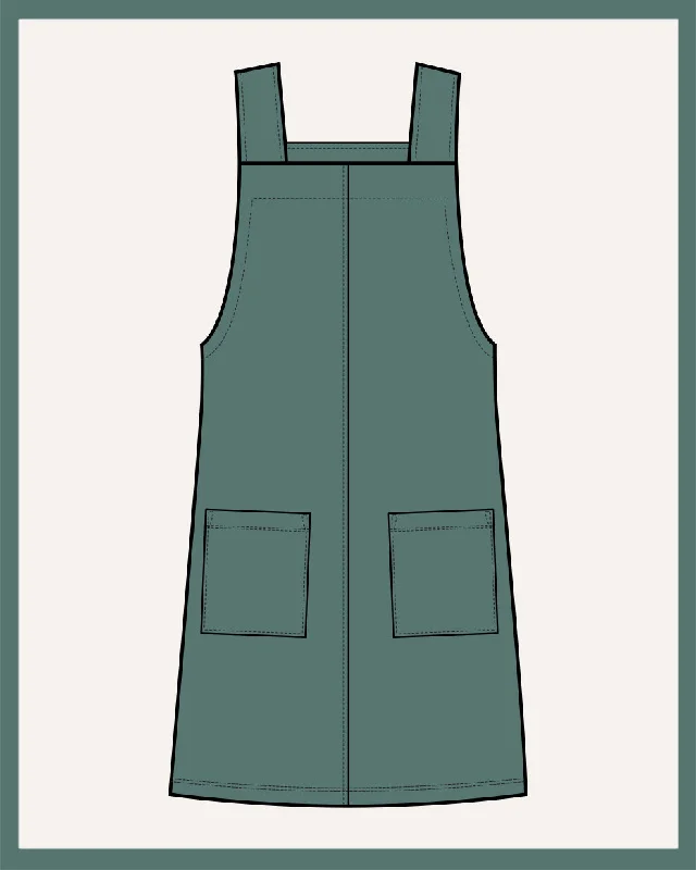 Goldie Pinafore Dress (Coming Soon)