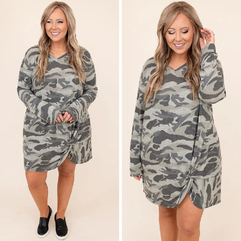 Higher And Higher Dress, Army