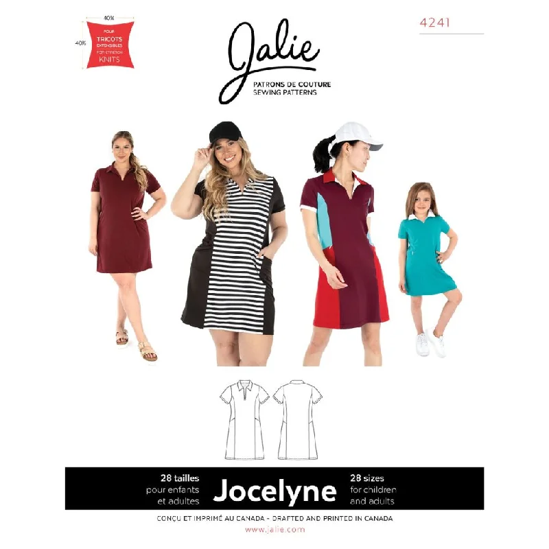 Jalie Sewing Patterns Jocelyn Polo Dress