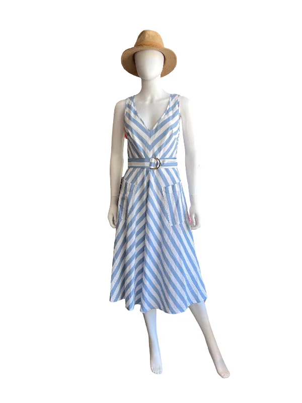 Kate Spade Striped Blue Dress /4