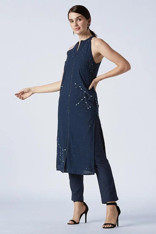 Okhai 'Universe Spirit' Cotton Embroidered Set