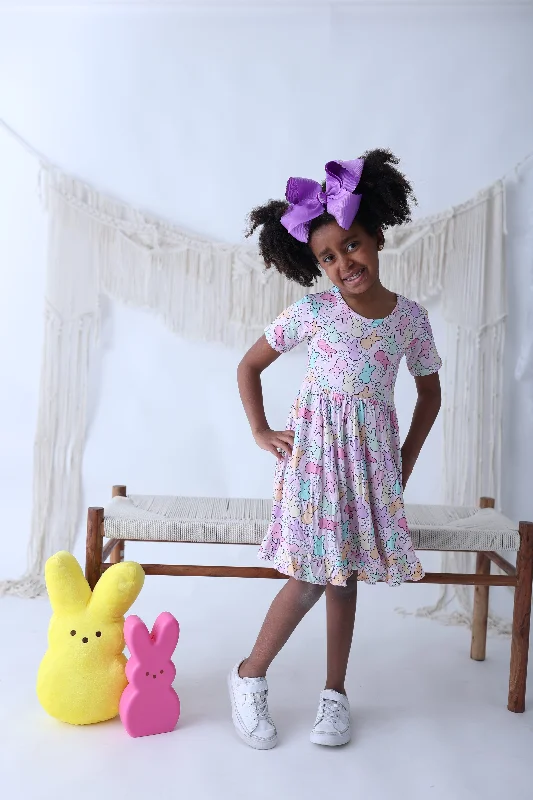 PEEPS FOR DAISIES DREAM RUFFLE DRESS