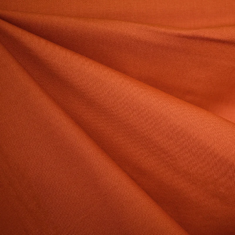 Premium Mid Weight Cotton Shirting Rust