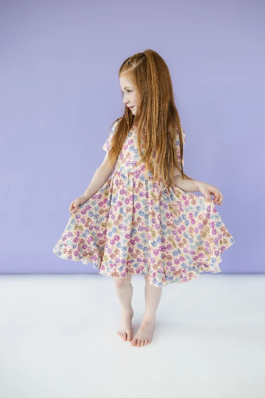 RAY OF SUNSHINE DREAM RUFFLE DRESS