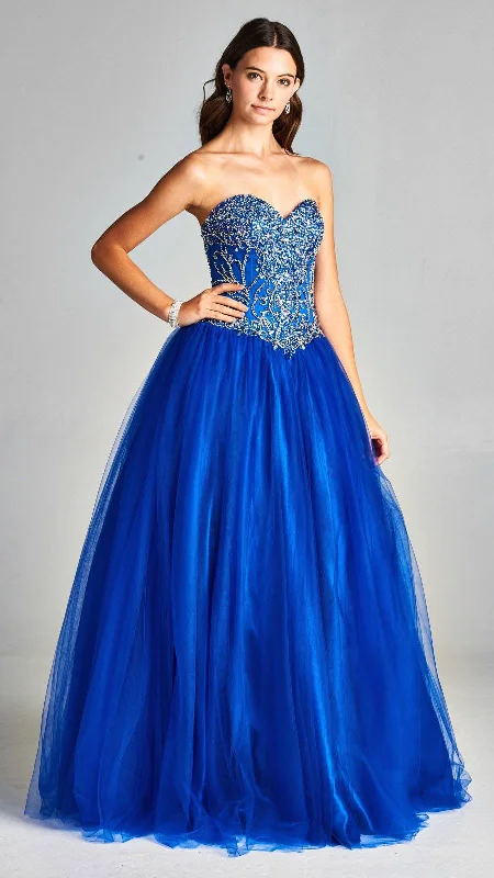 Aspeed L1895 Sweetheart Beaded Quinceanera Dress Strapless