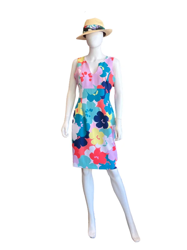 Trina Turk Floral Slip Dress /6