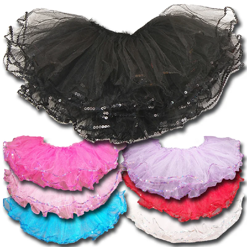 Tutu-Sequin Trimmed