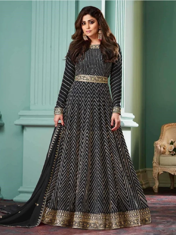 Real Georgette - Anarkali