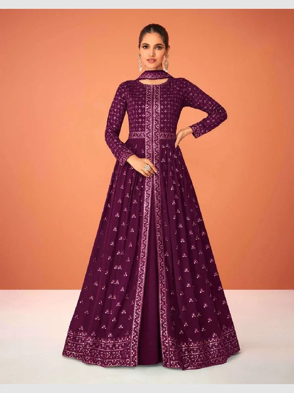 Real Georgette - Anarkali