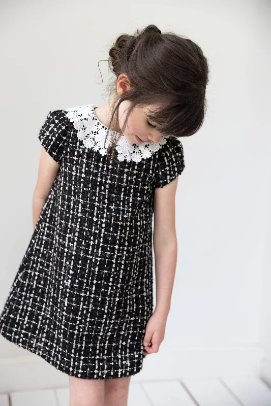 Tartine Black Sequin Dress