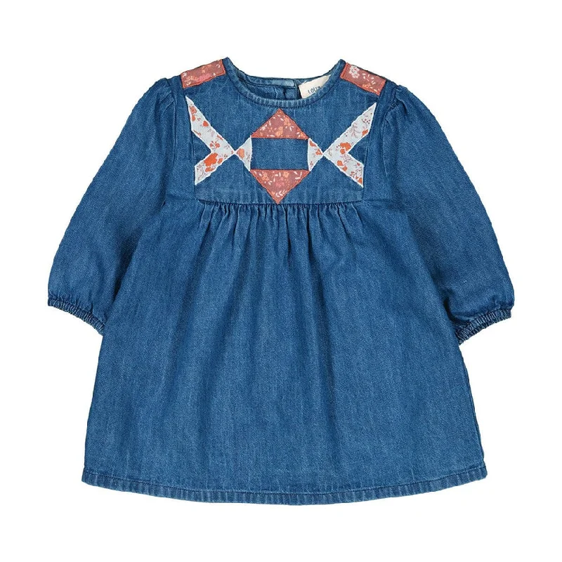 Louis Louise Chambray Axelle Baby Dress