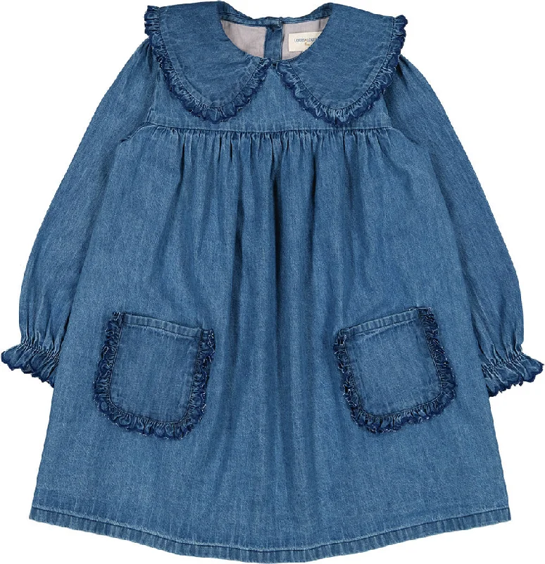 LOUIS LOUISE URSULA CHAMBRAY DRESS